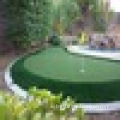 factory produced synthetic artificial putting green lawn for golf